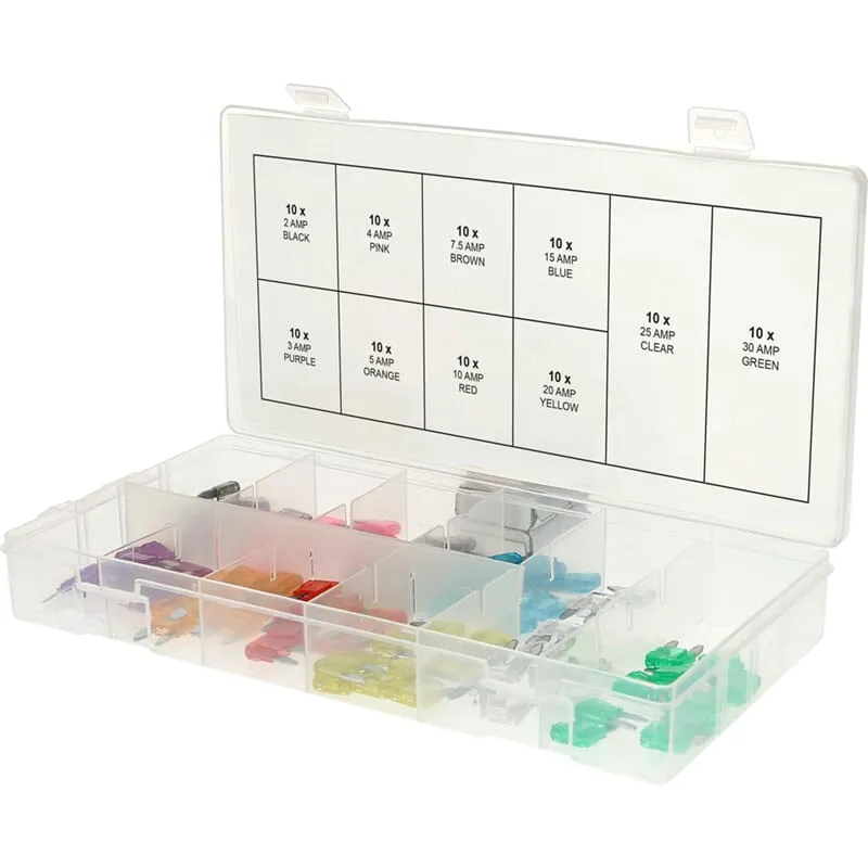 KS-Tools 970.0740 Sortiment Mini-Sicherungen,2-30A