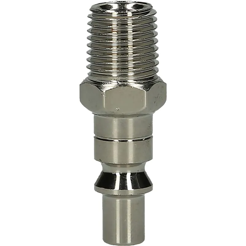 KS-Tools 999.9088 Metall-Stecknippel, 1/4"AG, 45mm