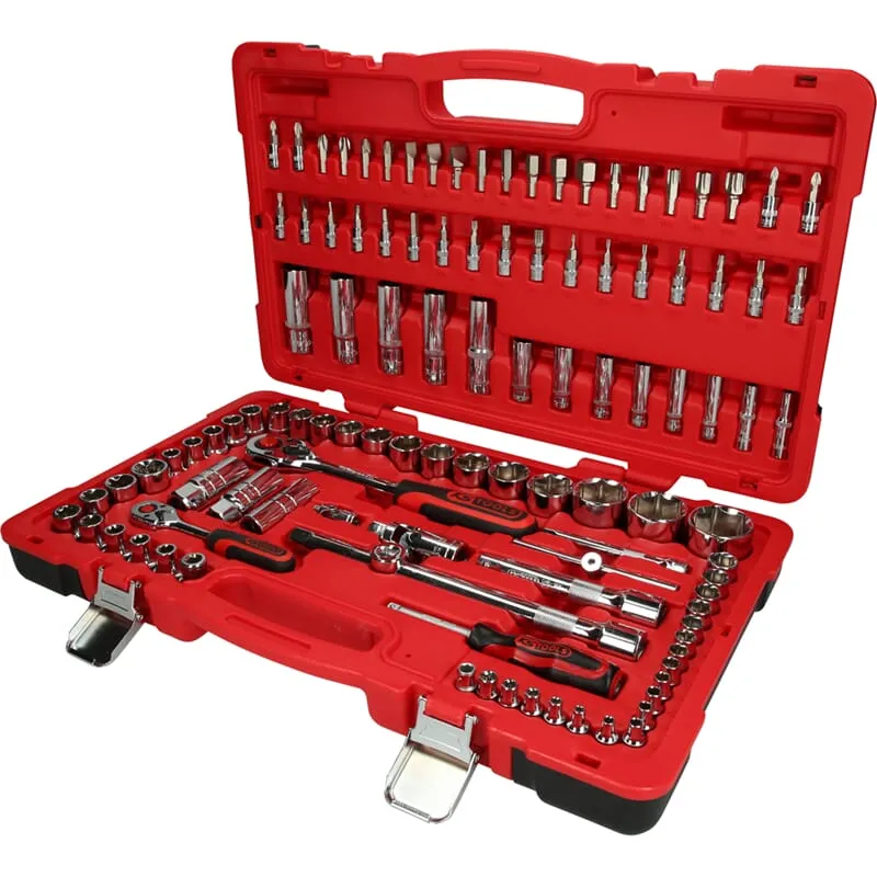 KS-Tools 958.0711 1/4"+1/2" CHROMEplus Steckschlüs