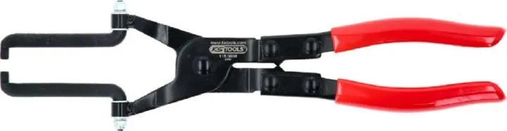 KS Tools Zange Kraftstoffleitung für Schnellkupplungen mit Gelenk