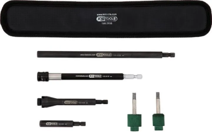 KS Tools Ventilsitz Reinigungswerkzeug Satz für Alufelgen 7 teilig