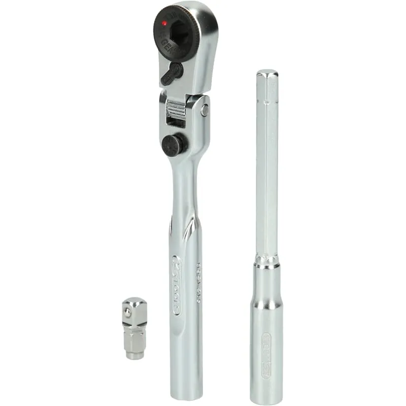 KS-Tools 918.1590 1/4" Bit-Gelenk-Umschalt-Knarren