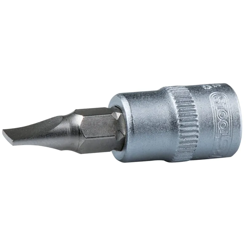 KS-Tools 917.5343 1/2" Bit-Stecknuss Schlitz, 7mm