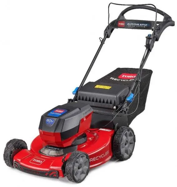 Toro Akku Rasenmäher 60 V mit Recycler Mähwerk 55 cm